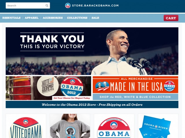 Ya puedes comprar los productos “Obama” en internet