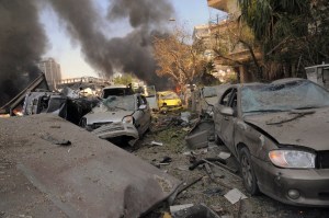 Al menos 53 muertos en el atentado con coche bomba en Damasco (Fotos)