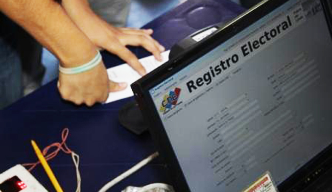 Este viernes concluye jornada de inscripción en el Registro Electoral