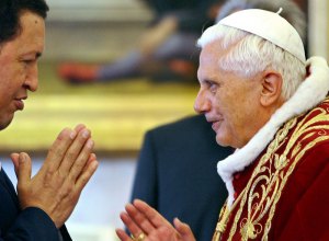 Las últimas fotos de Benedicto XVI con Chávez