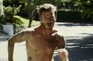 No apto para cardíacas: David Beckham en interiores (Fotos + Video)