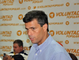 Leopoldo López estará mañana en Puerto Ordaz