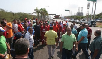 En Anzoátegui petroleros exigieron pagos pendientes