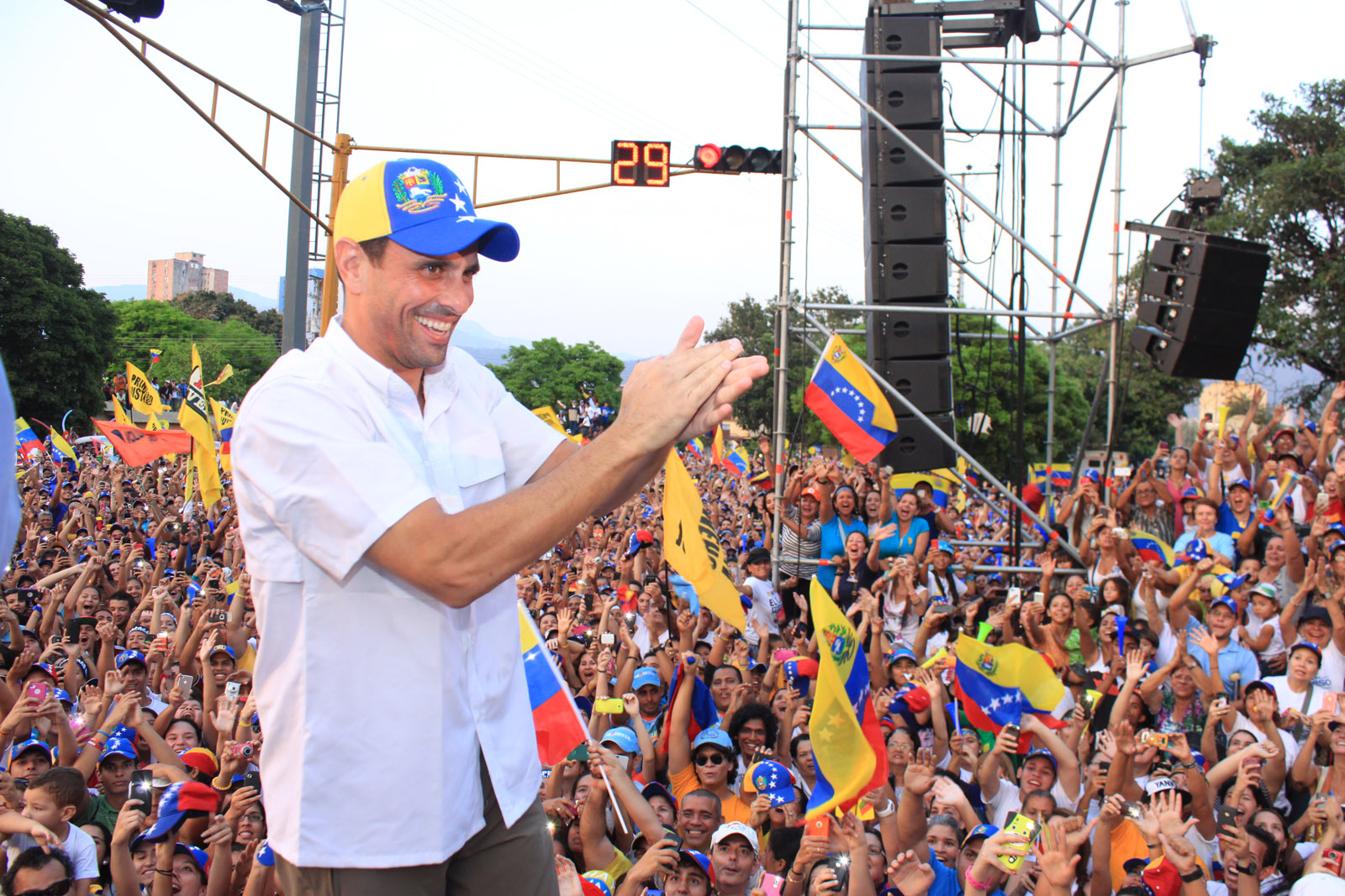 Así estuvo Capriles en Carabobo (FOTOS)
