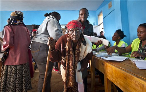 Kenia efectúa elecciones generales