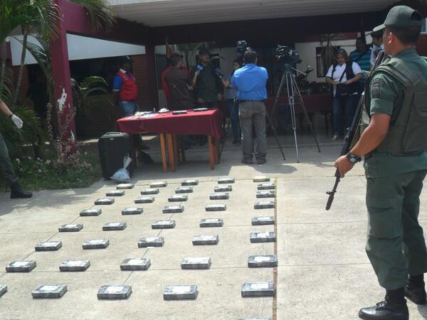 Incautan 50 panelas de cocaína en Barinas (Fotos)
