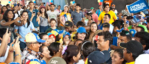 Chavistas en San Fernando de Apure apoyan a Capriles (Fotos)