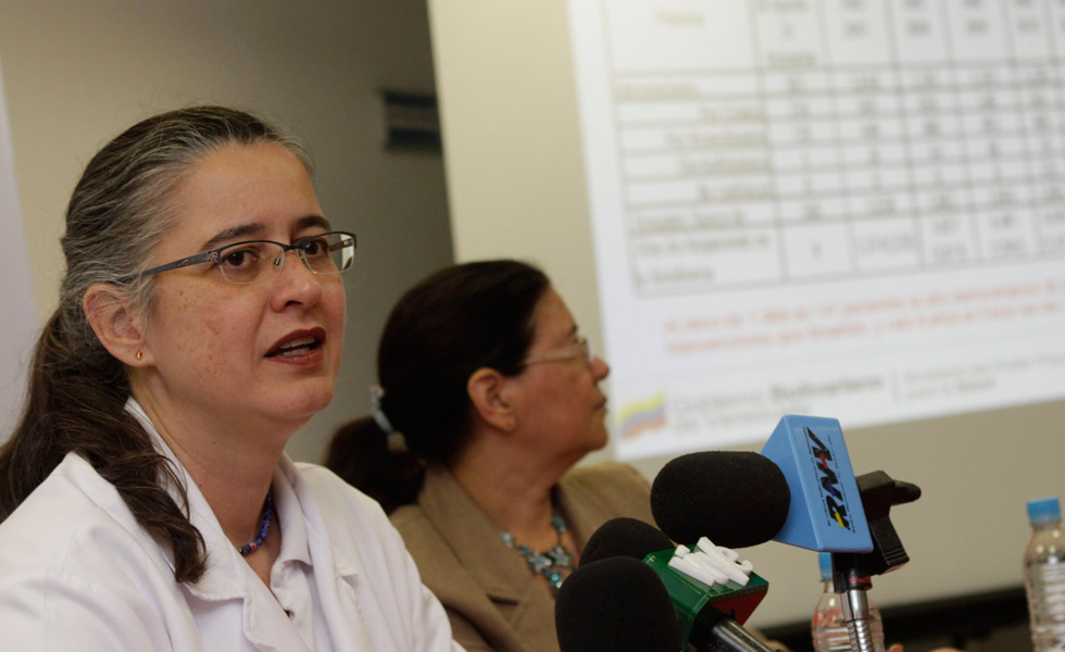 Ministra de Salud: No tiene importancia el número de casos reportados de AH1N1 (Video)
