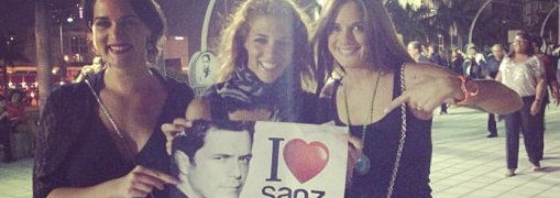 Mira lo que dijo la actriz venezolana, Sabrina Seara del concierto de Alejandro Sanz (Fotos)