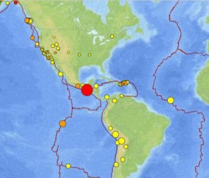 Sismo de magnitud 5 en el Pacífico de Guatemala