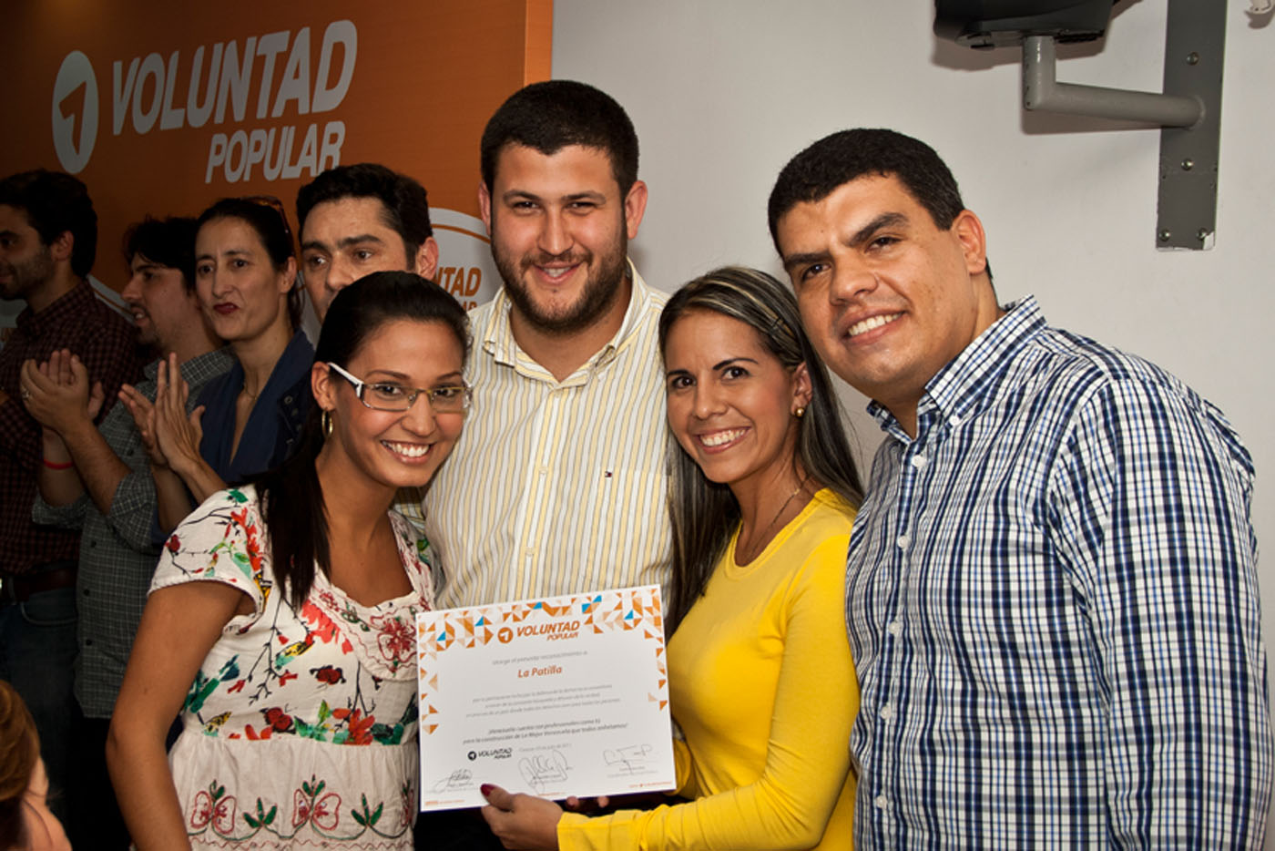 Voluntad Popular reconoció la labor de los periodistas (Fotos + Reconocimiento para La Patilla)