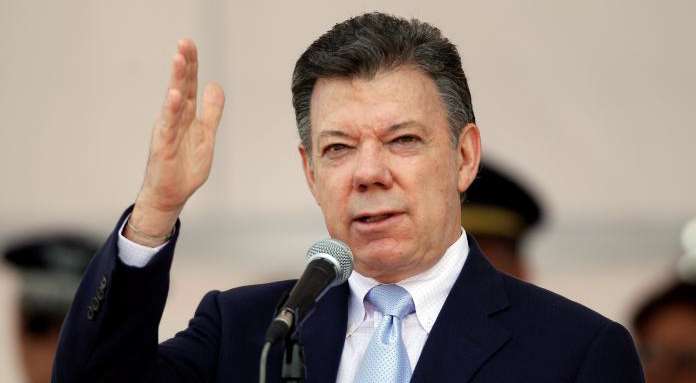 Santos afirma que un acuerdo de paz cerraría “con broche de oro” su mandato