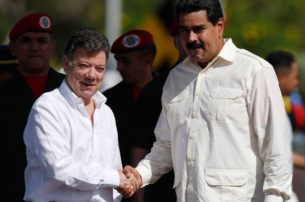 Santos y Maduro destacan la necesidad de trabajar juntos