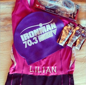 Éste es el kit personalizado de Lilian Tintori para el ‘Ironman 70.3’ (FOTO)