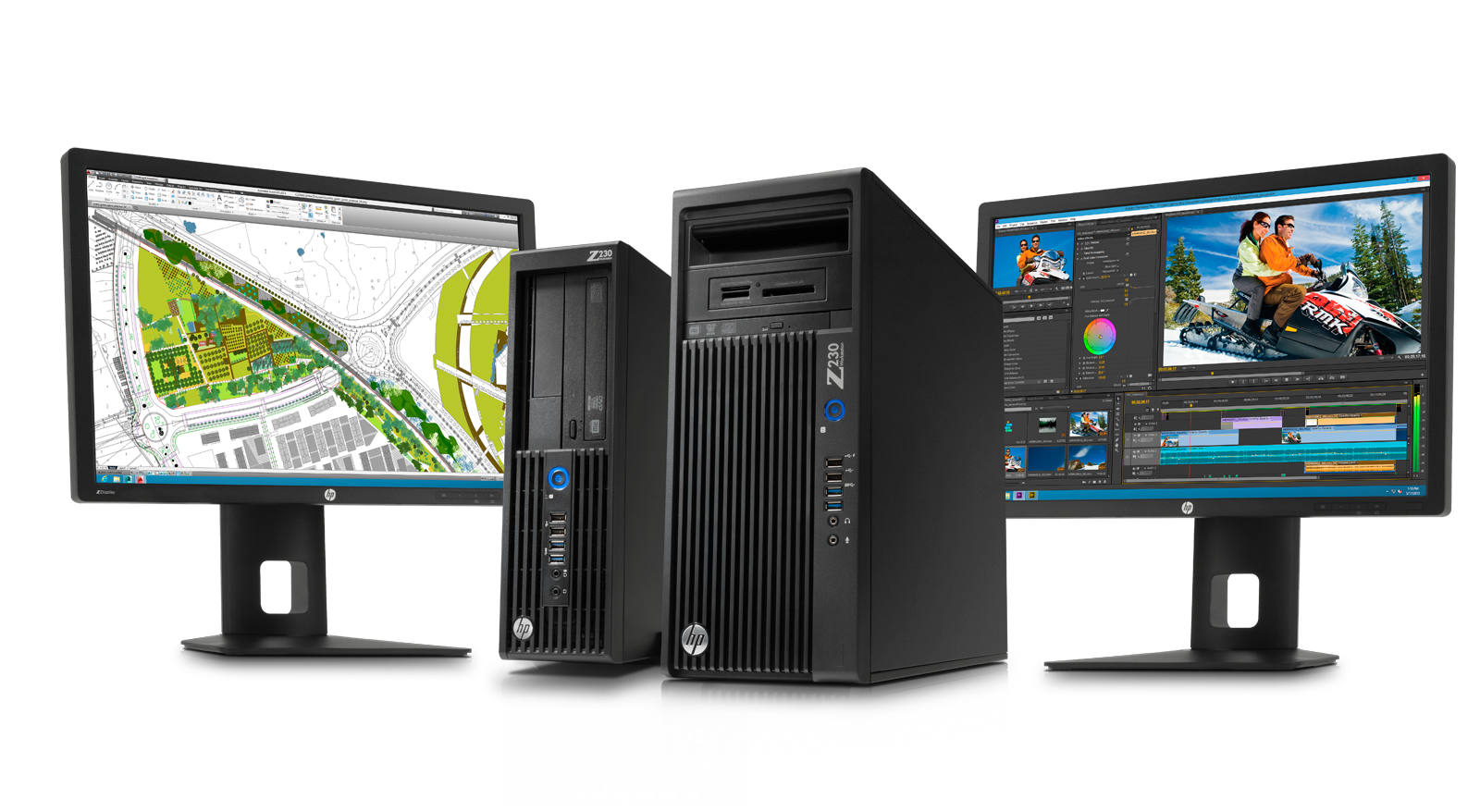 HP presenta nuevas Workstations Z y expande el portafolio con pantallas de alto desempeño