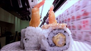 Fusión de sushi y tecnología (Video)