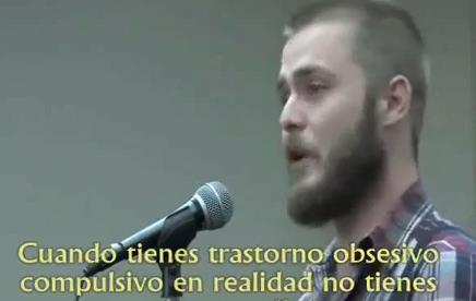 Poema de un obsesivo compulsivo revoluciona las redes sociales (Video)