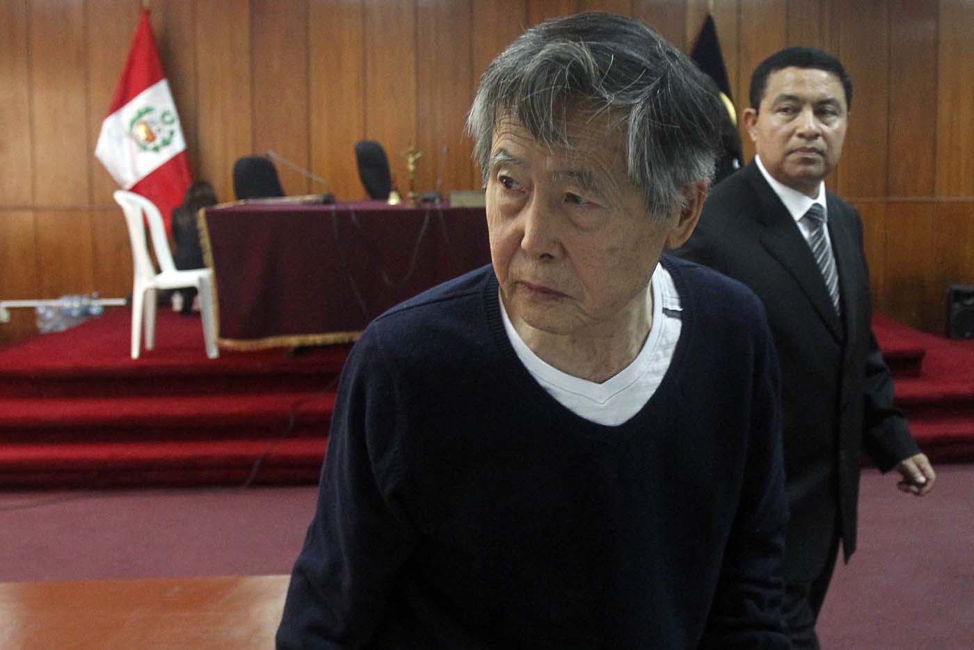 Fujimori fue trasladado a hospital para ser operado por leucoplasia