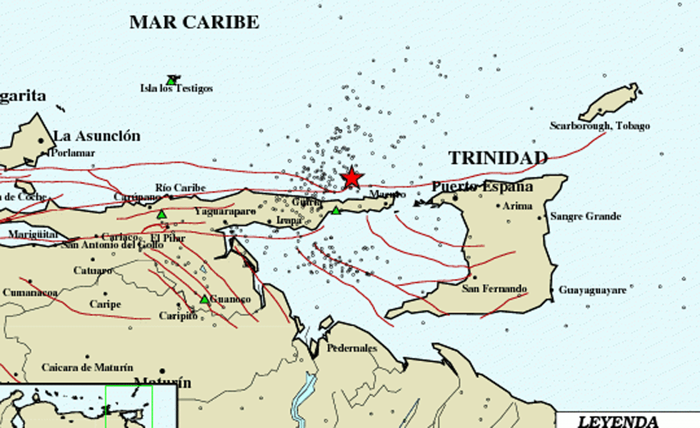 Tembló en Güiria