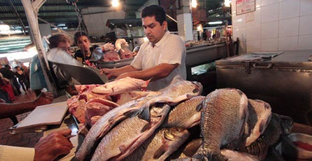 Productos pesqueros subieron 97,2% en Eje Oriental en 10 meses