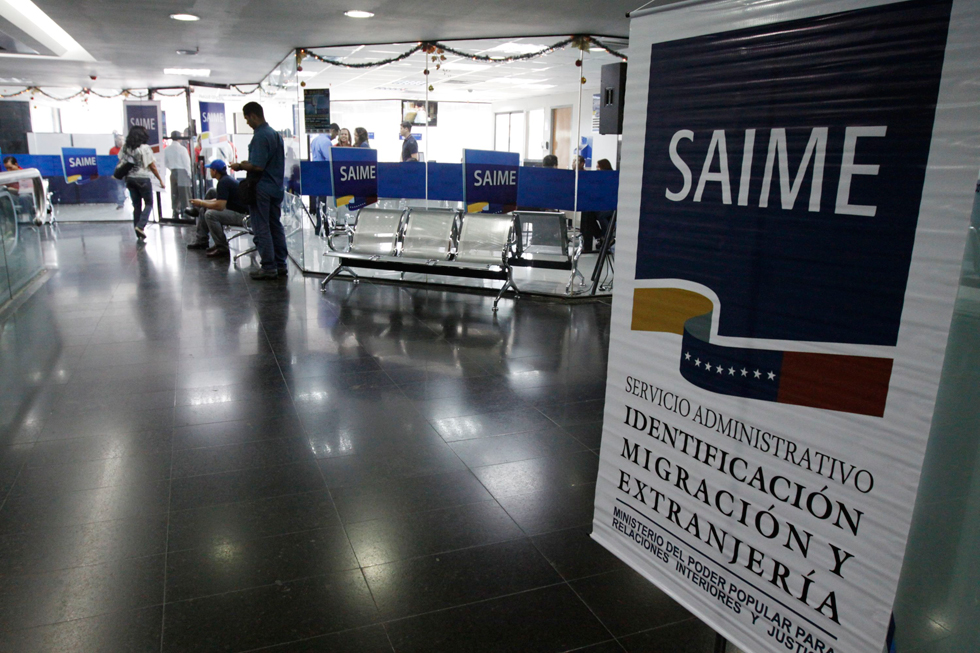 Presas empleadas del Saime por tramitar cédulas a ciudadanos sirios