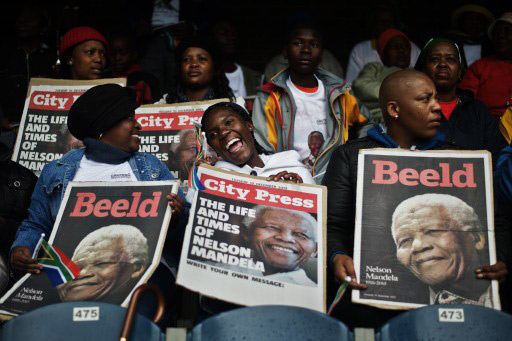 Mandela “debe sonreír” desde el cielo, según su familia