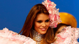 Por ahora, la única foto de Elian Herrera en el Miss International