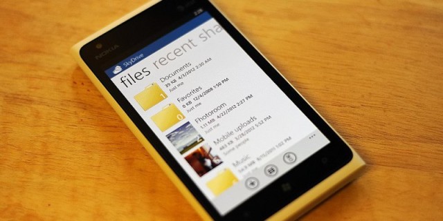 Microsoft regala 20 GB en SkyDrive a usuarios de Windows Phone
