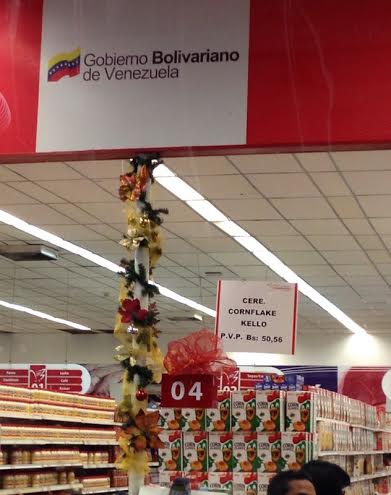 Ahora en el Bicentenario venden cereales “Kello” (Foto)