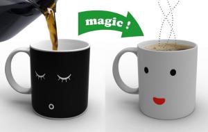 La taza mágica que se despierta con bebidas calientes (Fotos + Video)
