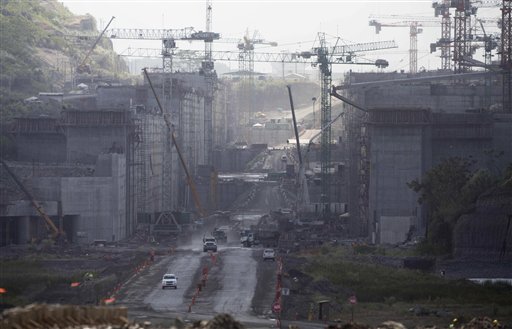 Descartan parar la ampliación del Canal de Panamá