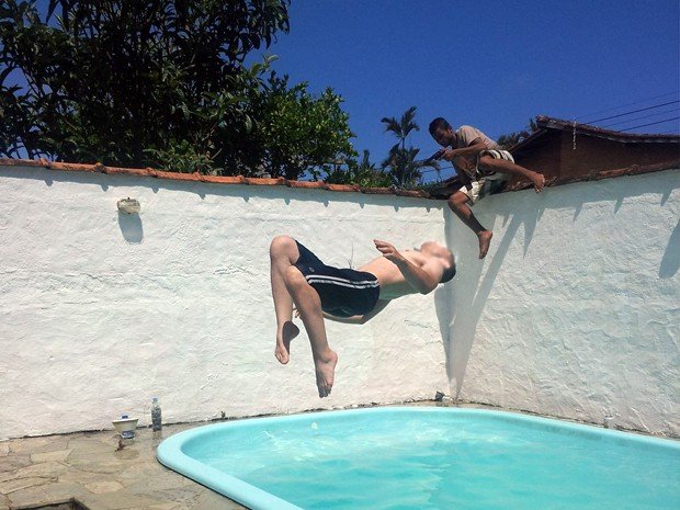 Capturó el momento en el que un ladrón entraba en la casa (Foto)