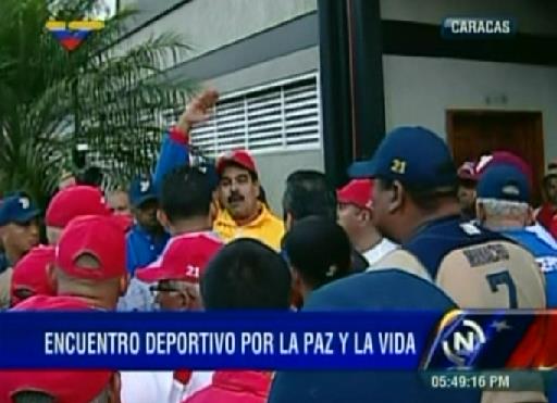 Así jugaron béisbol Diosdado Cabello y Nicolás Maduro (Fotos)