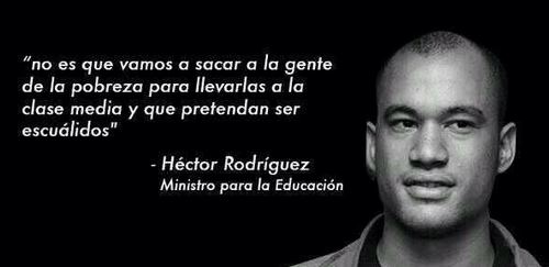 “Para Héctor Rodríguez la pobreza es un arma de sometimiento político”