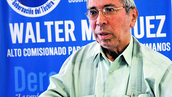 Walter Márquez: Maduro carece de facultades  para vetar la Ley de Amnistía