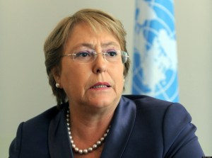 Bachelet confía en comisión de Unasur para resolver conflictos en Venezuela