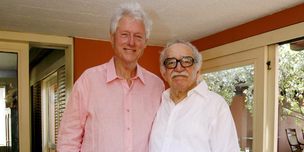 Bill Clinton dice que fue un honor haber sido amigo de García Márquez