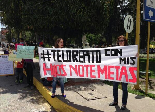 Ni el TSJ ni los militares impidieron protesta de merideños este #26A (Fotos)