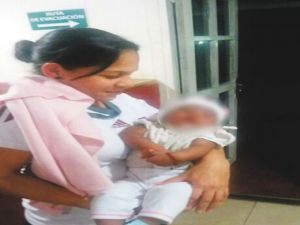 Rescatan niña de cuatro meses raptada en Upata