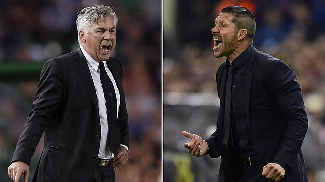 Ancelotti vs Simeone: La calma cara a cara con el frenesí