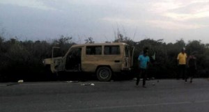 Enfrentamiento entre presuntos contrabandistas y el Ejército en Zulia deja un herido y un vehículo incendiado