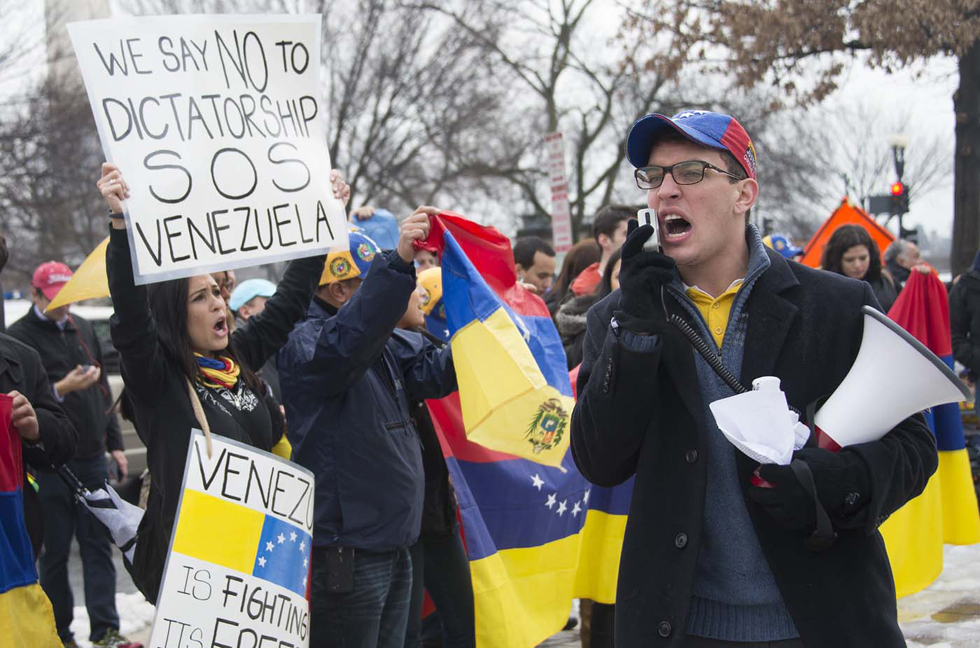 Caravana de venezolanos llegará a Washington para pedir sanciones contra Maduro