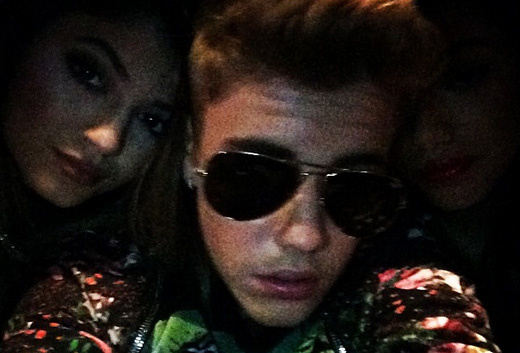 Justin Bieber y la menor de las Kardashian juntos en Las Vegas (Foto)
