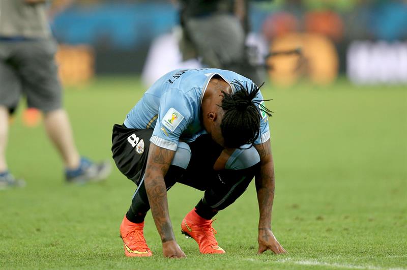 #MundialBrasil2014: Uruguay “cayó de pie” ante la mejor Colombia de la historia
