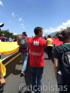 Arranca marcha por la Independencia desde Los Ruices (Fotos)