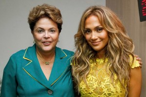 La Foto: Dilma Rousseff y JLO juntas