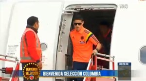 Como héroes son recibidos jugadores de la selección colombiana de fútbol en Bogotá (Video + Fotos)