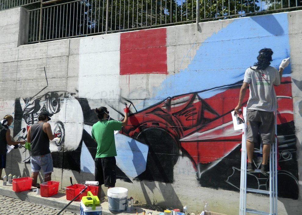 De la vanguardia a la propaganda, el arte callejero en Caracas
