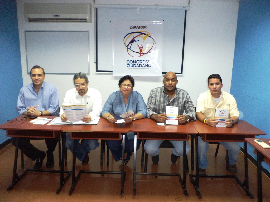 Constituyen en Carabobo el equipo promotor del Congreso Ciudadano