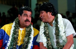 Evo Morales llama a Maduro casi todos los días